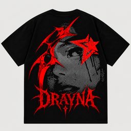 DRAYNA  CUSTOMIZED TEE - artiste merch 